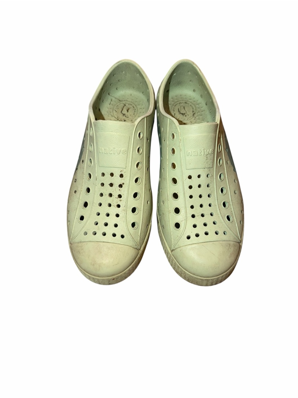 Native Shoes Kids Slip-On Water Shoes in Pale Green
